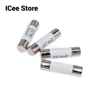 ฟิวส์เซรามิก R015 10x38 มม. 0.5A 1A 2A 3A 4A 5A 6A 8A 10A 16A 20A 25A 32A 40A 10*38 มม. 500V RT18 RO15 20 ชิ้น