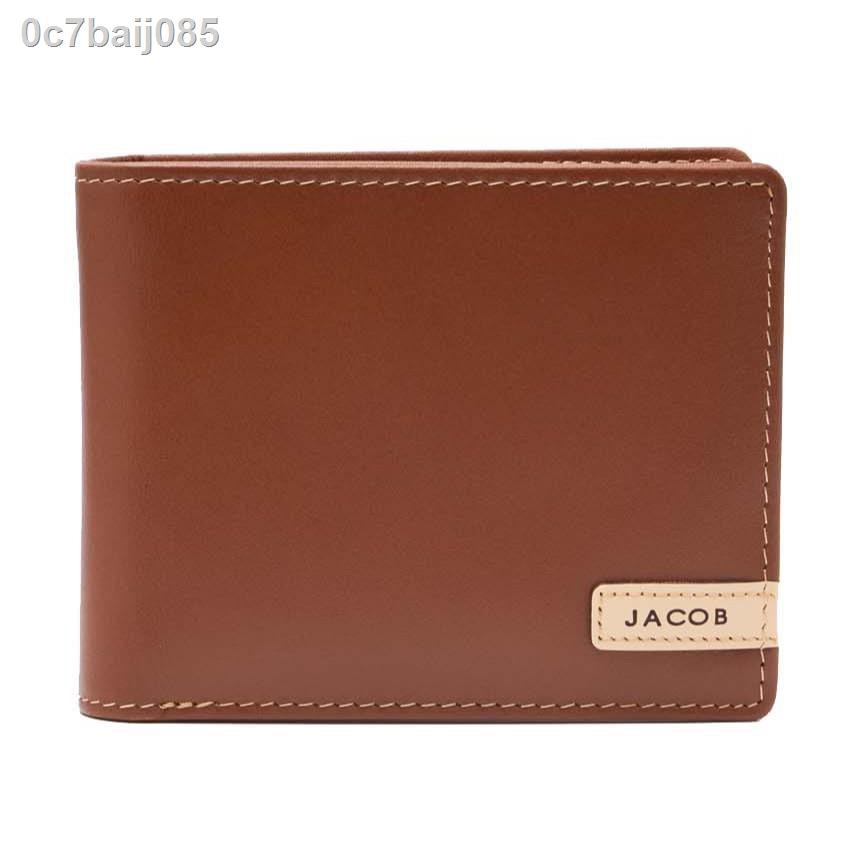 ✲JACOB Wallet กระเป๋าสตางค์ 21922 แทน Tan