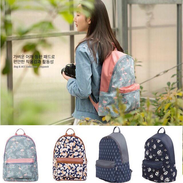 🔥 พร้อมส่ง กระเป๋าเป้ ฟามิงโก้ ฟลามิงโก้ flamingo famingo เป้โซลSEOUL กันน้ำได้ ขายดีมากๆ