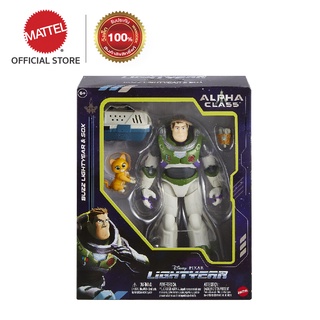 Disney lightyear alpha class buzz lightyear &amp; sox figures 6.75" ดิสนี่ย์ ไลท์เยียร์ ฟิกเกอร์บัซ ไลท์เยียร์อัลฟ่าคลาส และซ็อคส์ (HHK02 CH)