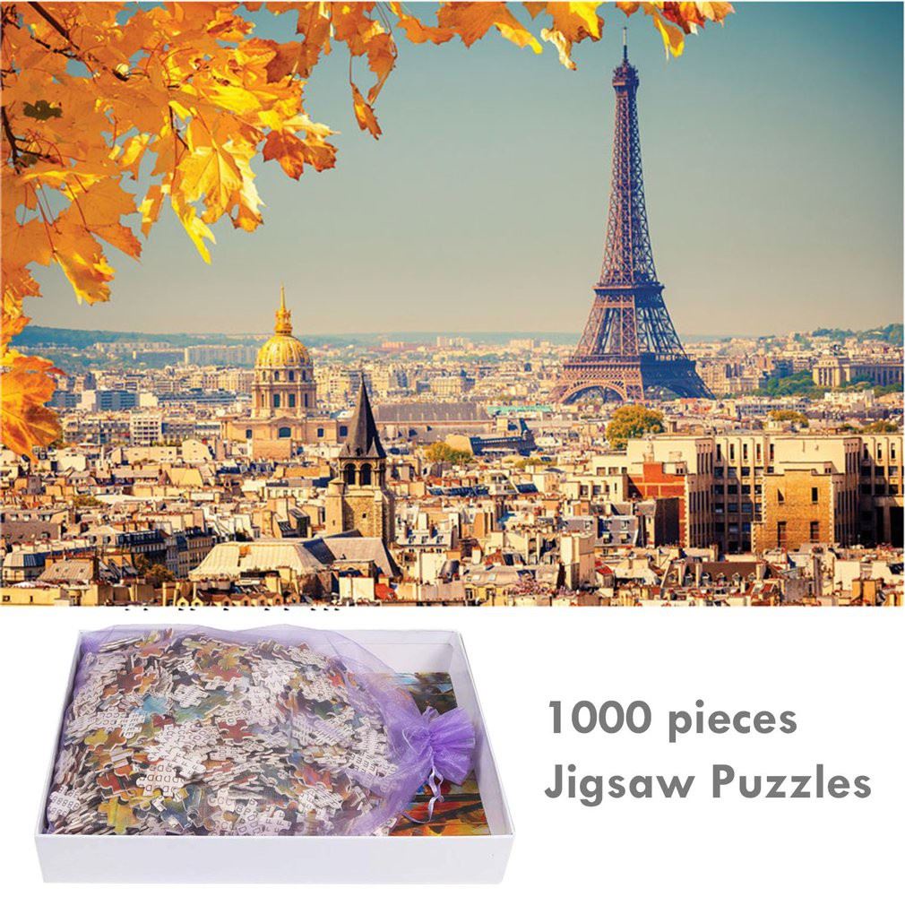 T 1000 Pieces Set Adult Art Jigsaw Puzzle Jigsaw Puzzles for Adults