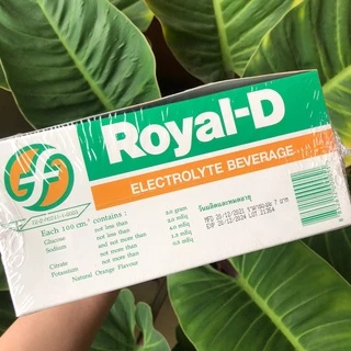 รอแยล-ดี เครื่องดื่มเกลือแร่ชนิดผง รสผลไม้รวม ตรารอแยล-ดี Electrolyte Beverage Royal-D (50ซอง/กล่อง)