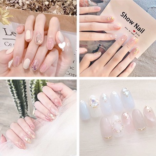 สติ๊กเกอร์ติดเล็บแฟชั่นสำหรับผู้หญิง กันน้ำ Lovely Korea Nail Art สติกเกอร์ติดเล็บ CCL301- 314