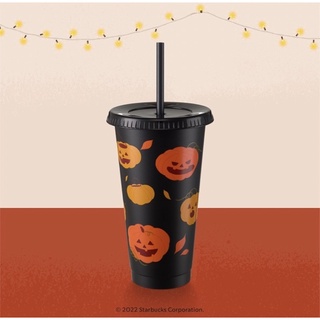 Reuse Halloween Cold cup 24 Oz