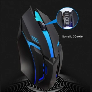 เมาส์ เมาส์เกมมิ่ง แบบมีสาย Mouse 3D มีไฟเปลี่ยน 7 สีได้ เมาส์เรืองแสงเม้าส์ เสียบUSB
