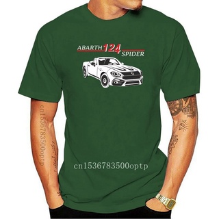 [100% Cotton] Gzhd เสื้อยืด ผ้าฝ้าย แบบนิ่ม ลาย Spider Car Sporter Cabrio Roadsteroh 124 พลัสไซซ์ สําหรับผู้ชาย