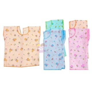เสื้อผูกหลัง 4 ตัว ผ้าป่าน