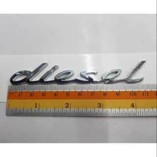 Logo Diesel ของรถ Porsche