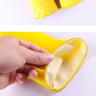 ถุงมือล้างจาน ถุงมือเอนกประสงค์ ทำความสะอาด ป้องกันผิวหนัง ถุงมือยาง ถุงมือ S.H.PLUS