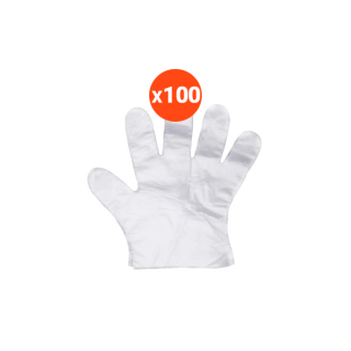สินค้าพร้อมจัดส่ง/hiidealife/ถุงมือพลาสติก100 ชิ้น พร้อมส่ง ถุงมือเอนกประสงค์ ถุงมือใช้แล้วทิ้ง ถุงมือทำอาหาร ถุงมือ