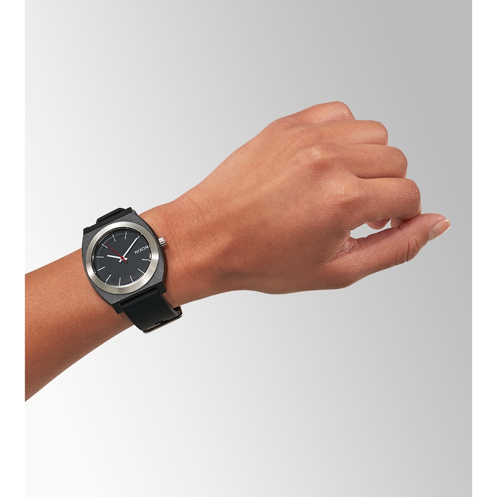 Nixon TimeTeller OPPBlack รุ่น NXA1361000-00 นาฬิกาข้อมือชายและหญิง หน้สปัด 37 มม.