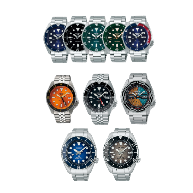 [โค้ด915SITEWIDE450]SEIKO sport 5 นาฬิกาไซโก้ Auto SRPD51 SRPD53 SRPD55 SRPD57 SRPD59 SRPD61 SRPD63 SRPD65