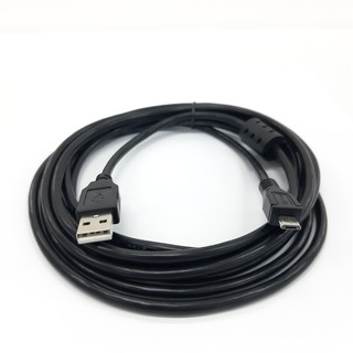 ราคาUSB 2.0 to Micro USB CABLE ยาว1.8M/3M/5M/สีดำ สายคุณภาพดี