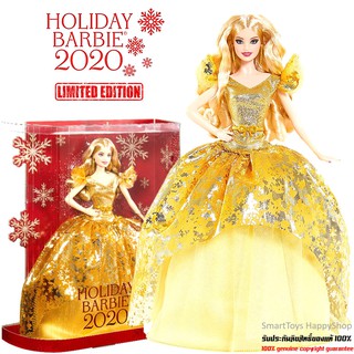 Barbie Signature Holiday 2020 ตุ๊กตาบาร์บี้รุ่นพิเศษสินค้าจำนวนจำกัด สินค้ารับประกันลิขสิทธิของแท้