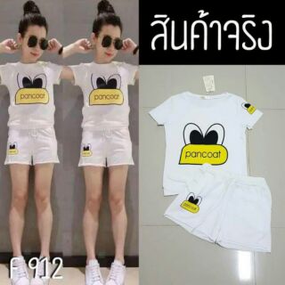 Set 2 ชิ้น เสื้อ+กางเกงผ้าคอตอนเนื้อดี