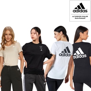 (ของแท้ 💯%)🔥 เสื้อกีฬา ADIDAS อาดิดาส ผู้หญิง Tee [ลิขสิทธิ์แท้ 100% จาก ADIDAS]