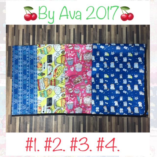 ผ้าปูโต๊ะยางพารา ผ้าอเนกประสงค์ ลายชัดสีสด กันน้ำทนร้อน พร้อมเย็บขอบไห้ฟรีค่ะ