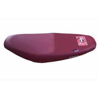 เบาะมอเตอร์ไซค์รุ่น WAVE 100S U-BOX สกรีนเองนักเลงเบาะ สีแดง