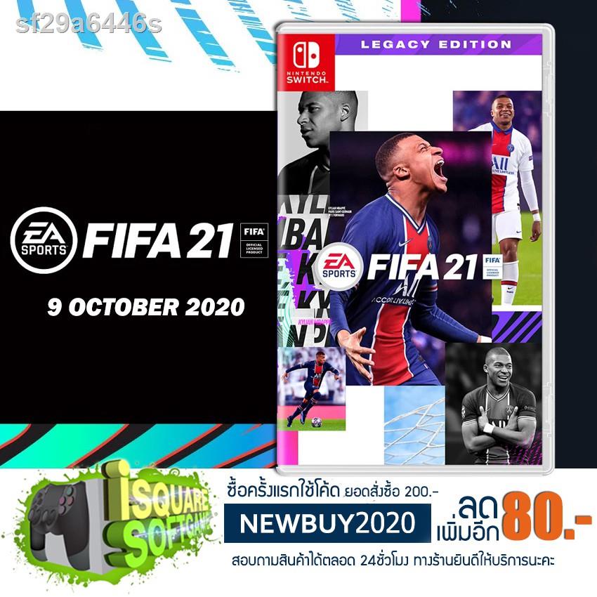 100 % ต้นฉบับ 24 ชั่วโมง✆♦Nintendo Switch EA SPORTS FIFA 21 Legacy Edition