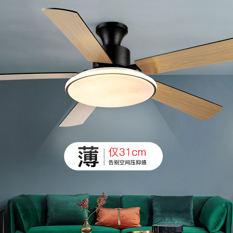 Fengshen Nordic Ceiling Fan Lights, Living Room Ceiling Fans With Bright Lights