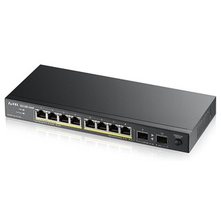 SWITCH HUB (สวิตซ์ฮับ) ZYXEL 8 PORTS GIGABIT PORT POE (GS1100-10HP)