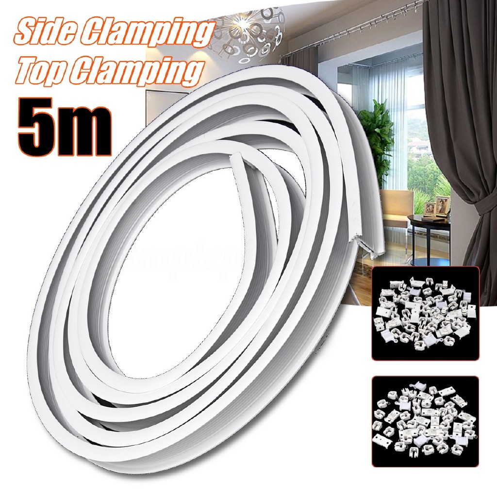5m Flexible Ceiling Mounted Curtain, Ceiling Mount Curtains