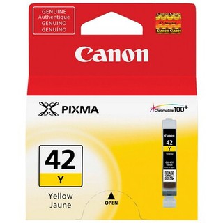 หมึกอิงค์เจ็ท สีเหลือง Yellow Jaune Canon CLI42Y/Yellow Jaune Canon CLI42Y Yellow Ink Cartridge