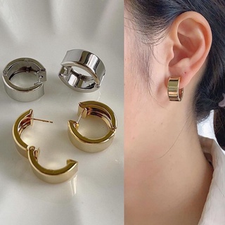 ‼️ต่างหูเงินแท้ แพ้ง่ายใส่ได้💯 Classy Martina 1.5 cm