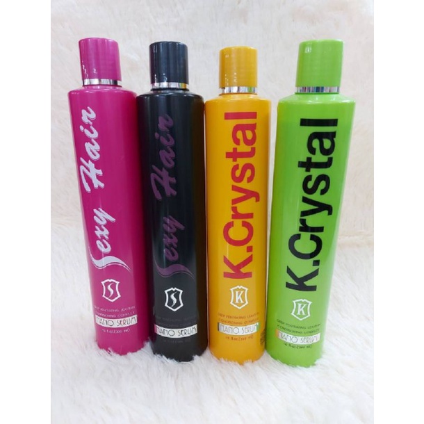 K. CRYSTAL Nano Serum และ Sexy Hair Nano Serum  เค.คริสตัล นาโนเซรั่ม และเซ็กซี่ แฮร์ นาโน เซรั่ม ขนาด  300/120 มล.