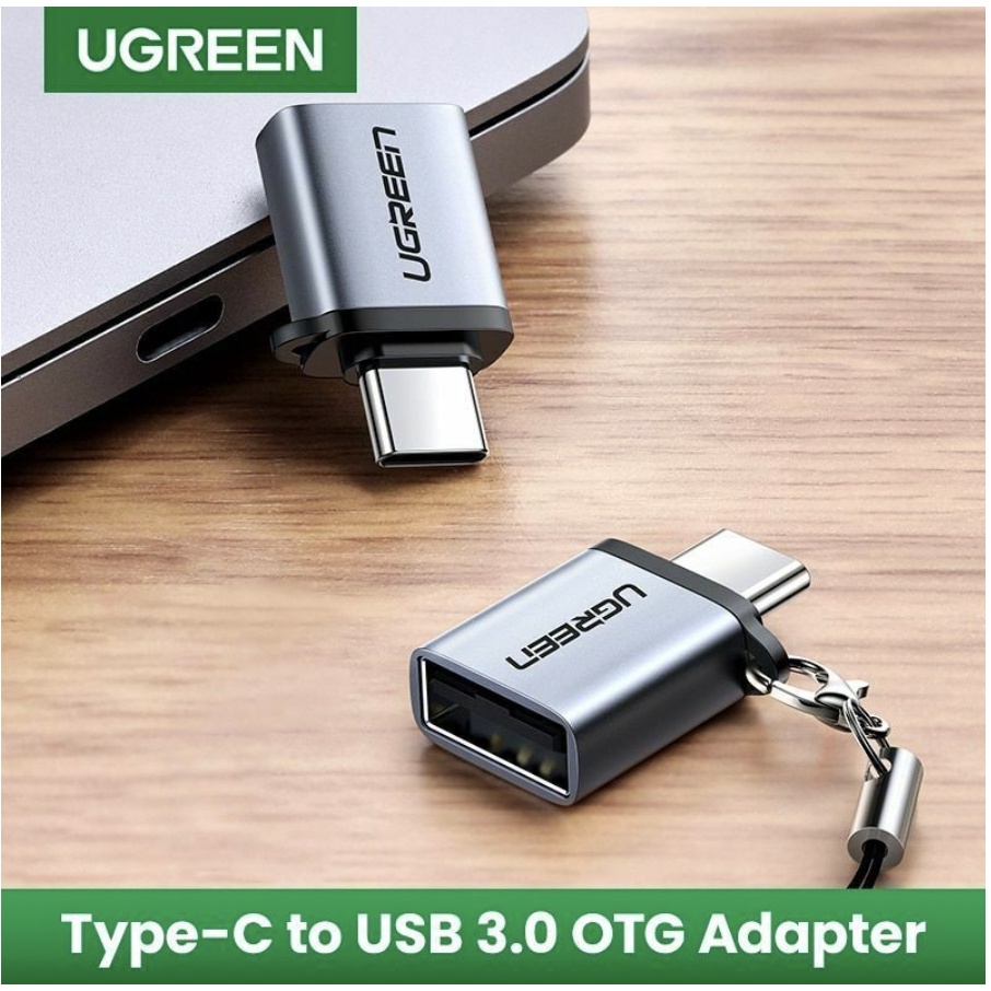 UGREEN รุ่น 50283, 50284, 20808 อะแดปเตอร์ USB-Type C to USB 3.0 OTG โอนถ่ายข้อมูล 5Gbps รองรับ Andriod และ IOS