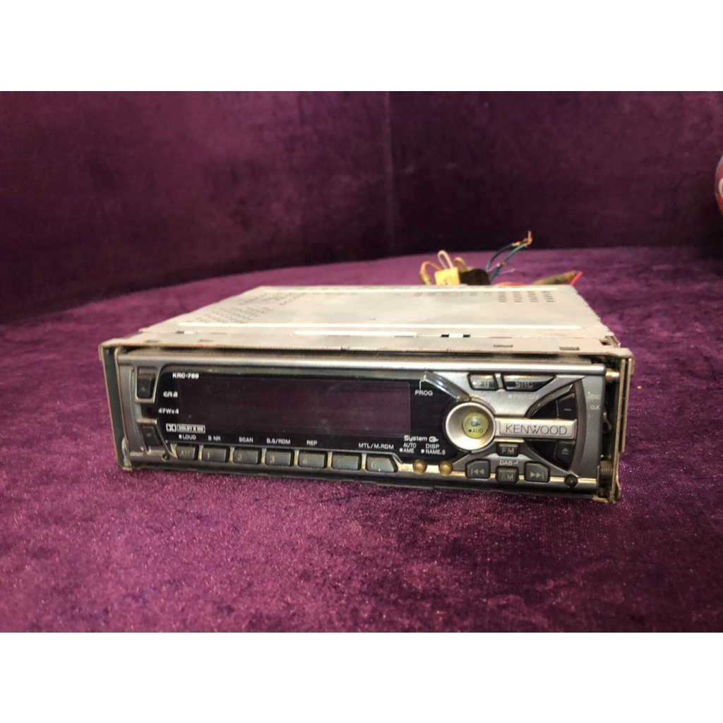 วิทยุเทป เครื่องเสียงติดรถยนต์ 1 Din, เครื่องเสียงเก่า Vintage Car Stereo สินค้ามือสอง