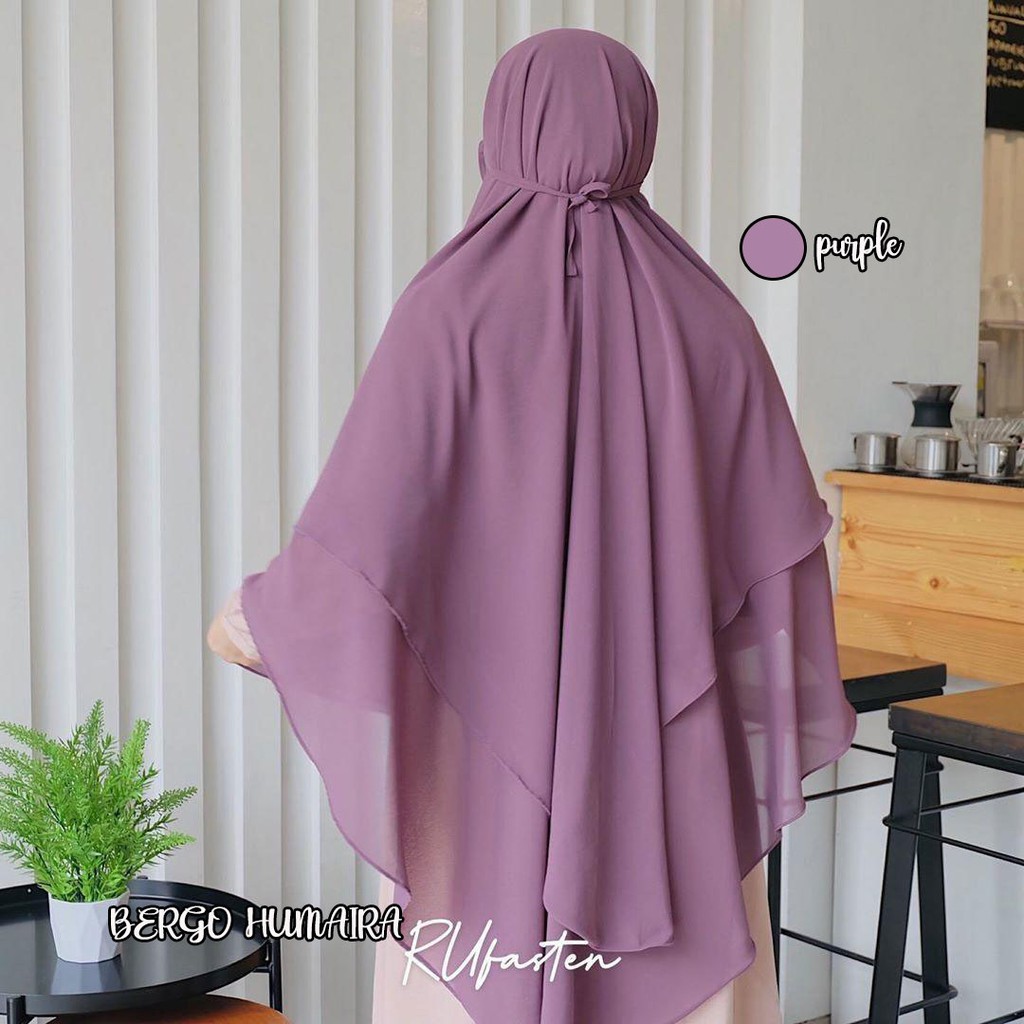 Humaira Instant ANTI CORONA HIJAB/KHIMAR PET/KHIMAR SYARI/KHIMAR 2 LAAYER/HIJAB Antem