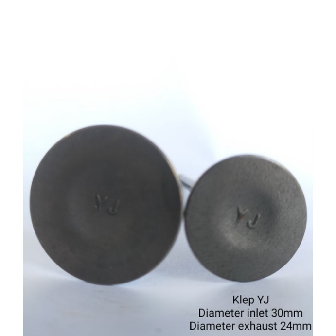 CBR 250 YJ THAILAND วาล์วเดิม 30 24 RODS 4.5mm UMBRELLA VALVE 2 ชิ้น