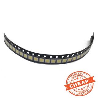 ไดโอดทีวี backlight 2 w 6v/1 w 3v 3535 smd led tevisao สีขาว 50/100 ชิ้น