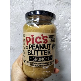 Pics Peanut Butter Crunchy บัตรเตอร์ ครันชี่ 380กรัม