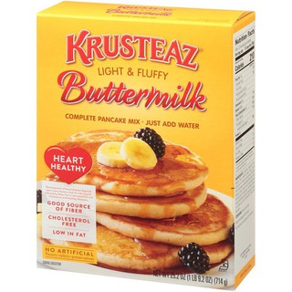 ถูกที่สุด✅  Krusteaz Buttermilk Light&amp;Fluffy 714g แป้งเเพนเค้ก คุณภาพระดับพรีเมี่ยม