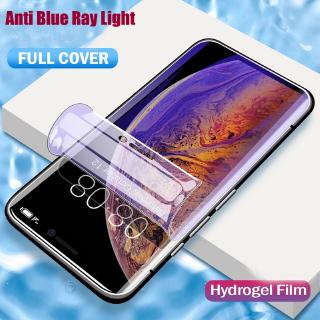 Anti Bluelight Full Cover Hydrogel Film iPhone SE 2020 iPhone 11 Pro Max XR XS Max 6 6S 7 8 Plus Screen Protector