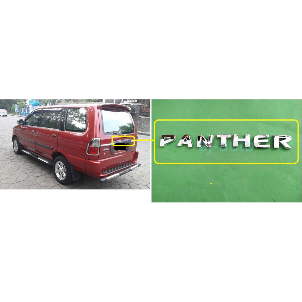 สัญลักษณ์แยก Panther สําหรับ Panther LV LS touring Panther เขียนหัก