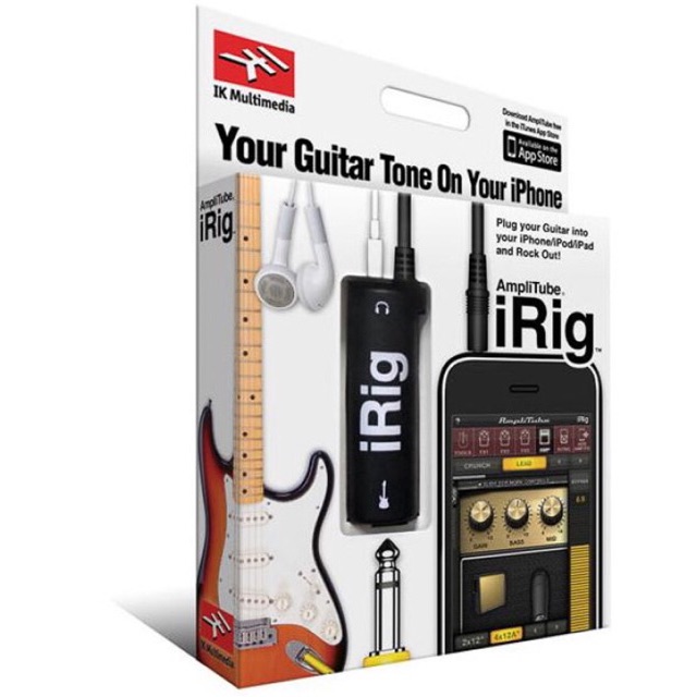 IRig Smartphone รับประกัน 1 ปี Live สด บันทึกเสียง ขั้วต่อเพลทชุบทอง
