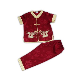 เสืื้อแดง เสื้อคริสมาสต์ ชุดตรุษจีน ชุดกี้เพ้า ชุดจีน  พร้อมส่ง
