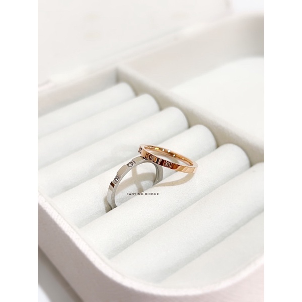 Jaoying – Stainless Steel Ring ราคา ถูกที่สุด ดีลบีเคเค แกลเลอรีภาพที่ 2