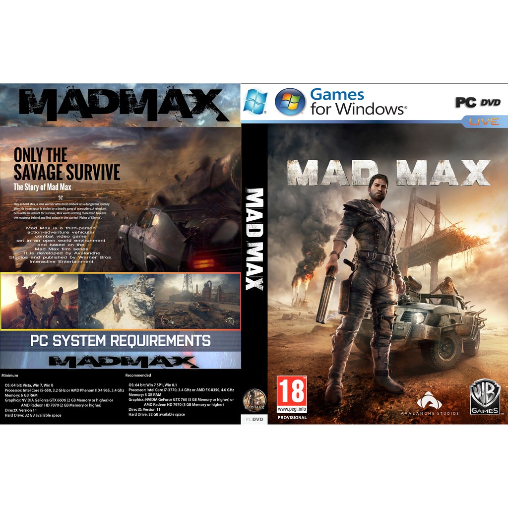 เกมพีซี Mad Max [ออฟไลน์]