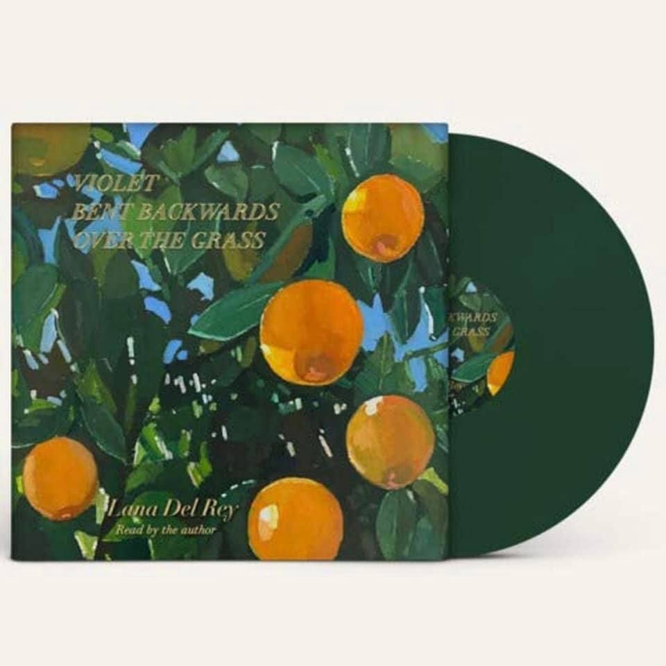 แผ่นเสียง lana​ del​ rey  – Violet Bent Backwards Over The Grass * Limited Edition Green vinyl แผ่นเ