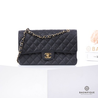 CHANEL CLASSIC 10 IN BLACK CAVIAR GHW
