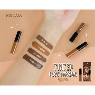 มาสคาร่าคิ้ว NEECARA TINTED BROW MASCARA #N590