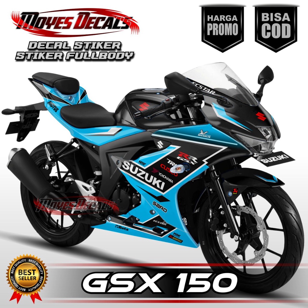 Decal GSX 150 Fullbody สติกเกอร์ GSX 150R Fullbody Decal สติกเกอร์รถจักรยานยนต์ Variation