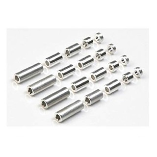 Tamiya 15473 – Aluminum Spacer Set (12/6.7/6/3/1.5mm)