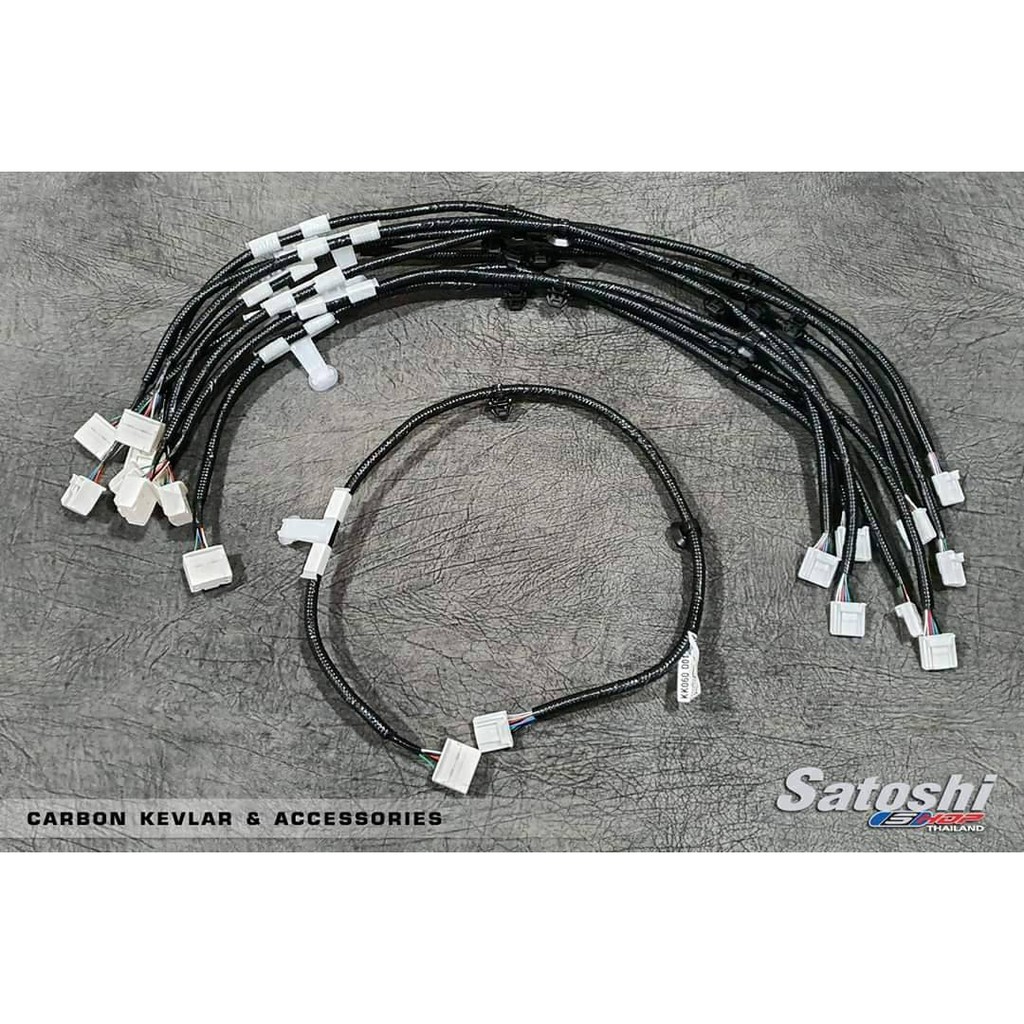 ชุดสายไฟ ECO / PWR MODE สำหรับ TOYOTA REVO เกียร์ธรรมดา  (ขายเฉพาะชุดสายครับ ไม่มีสวิทช์ขายครับ)