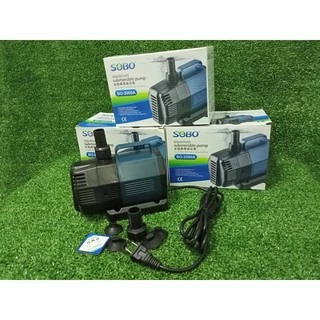 ปั๊มน้ำ SOBO BO-2000A ปั๊มน้ำประหยัดไฟ ใช้ไฟเพียง 18W. ปั๊มน้ำคุณภาพยอดนิยม (ราคาถูก)