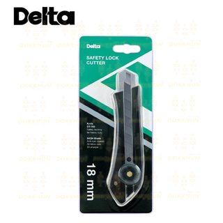 มีดคัตเตอร์เดลต้า รุ่น DT-783 ขนาด 18 มม. Safety Lock Cutter Delta DT-783 size 18 mm.